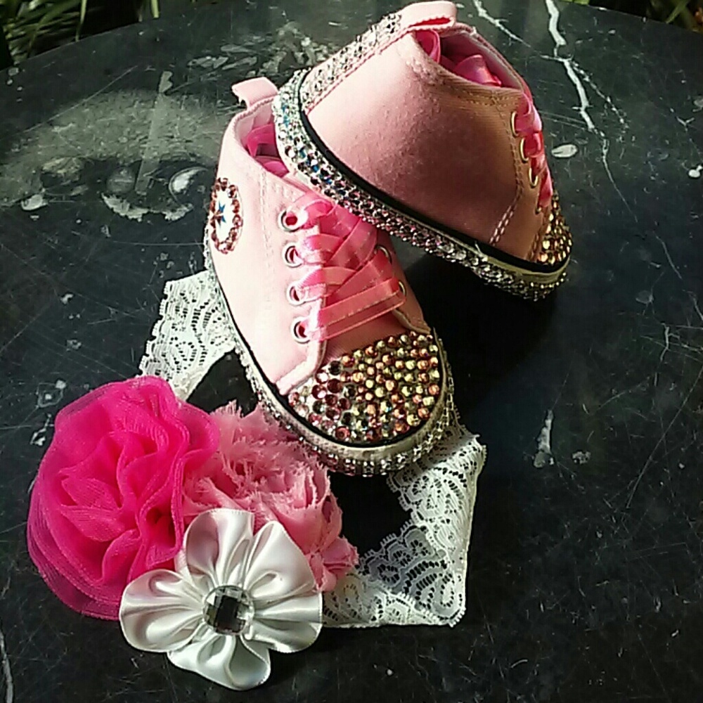 Pink Bling sneakers
