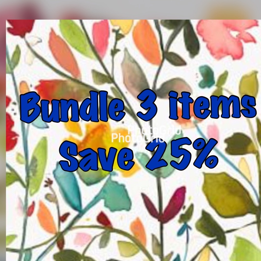 Bundle 3 items Save
