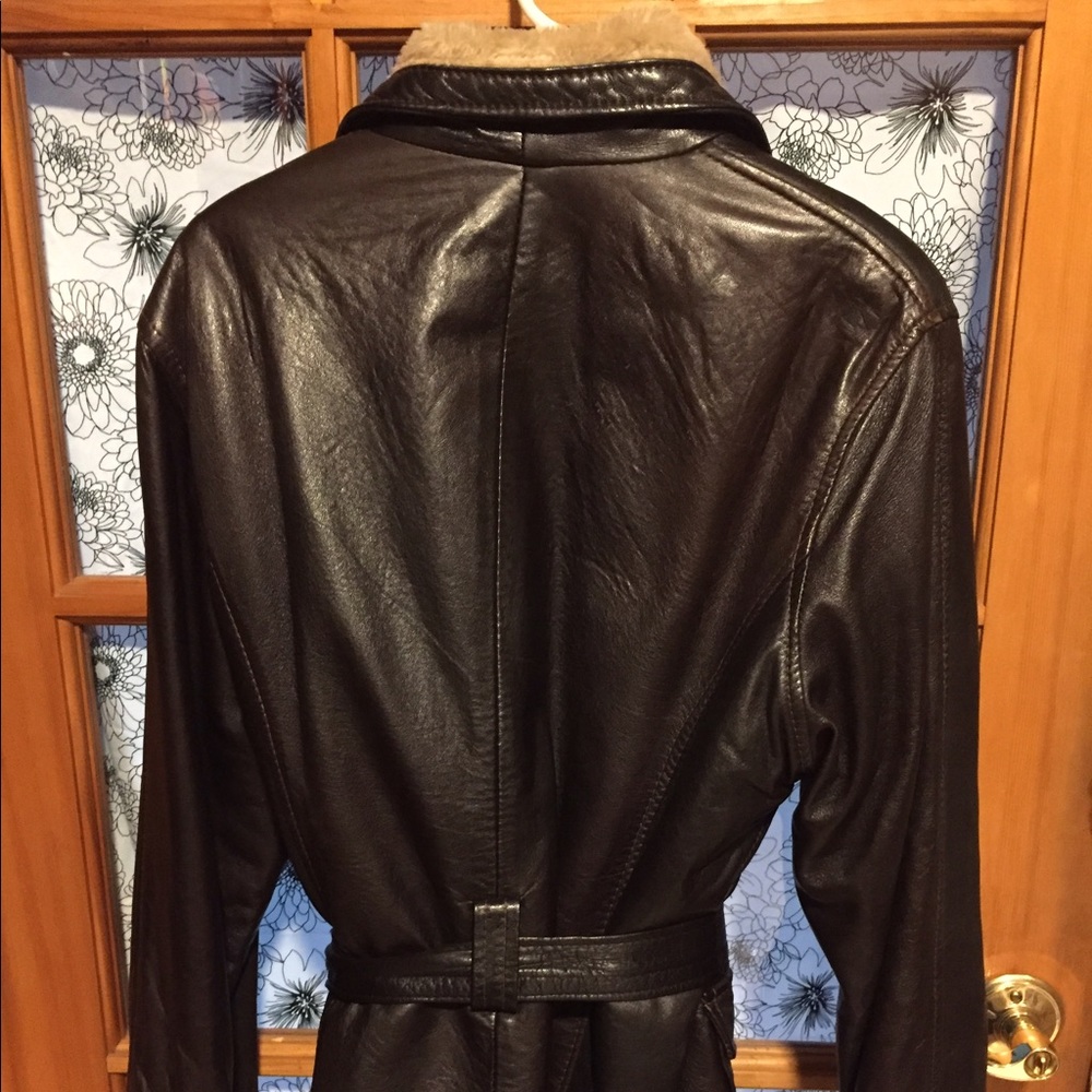 Genuine Leather Retro Jacket - image 2