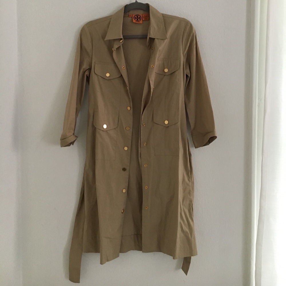 Tory Burch Kaki Coat