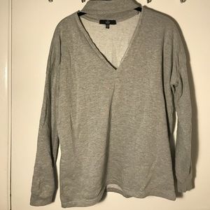 MISSGUIDED grey chocker sweater