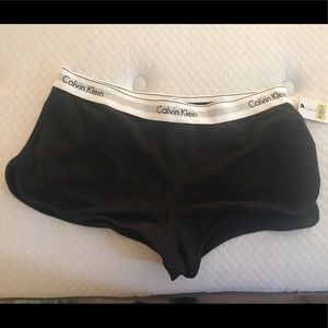 Calvin Klein Black Sleep Shorts