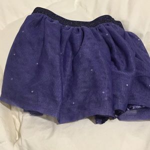 Skirt with sparkles