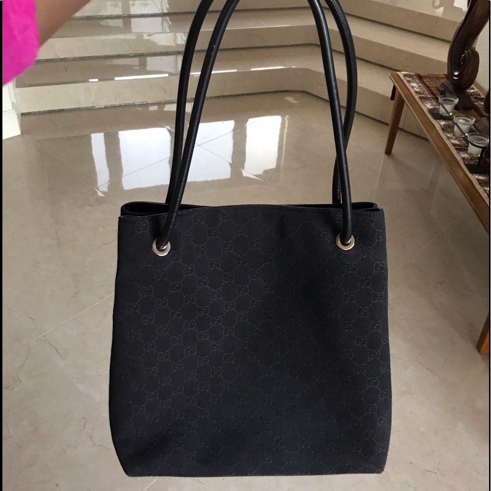 Monogram Gucci Tote Bag