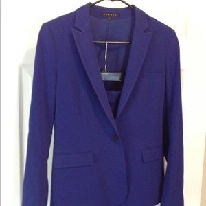 Royal Blue Theory Woman's Pant Suit