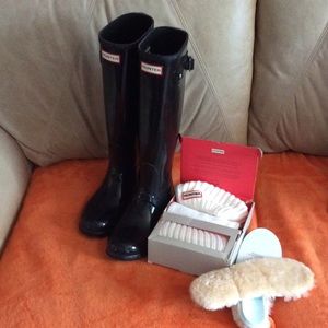 Hunter rain boots & accessories