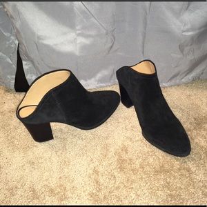 Franco Sarto size 9W Denzel open-back bootie