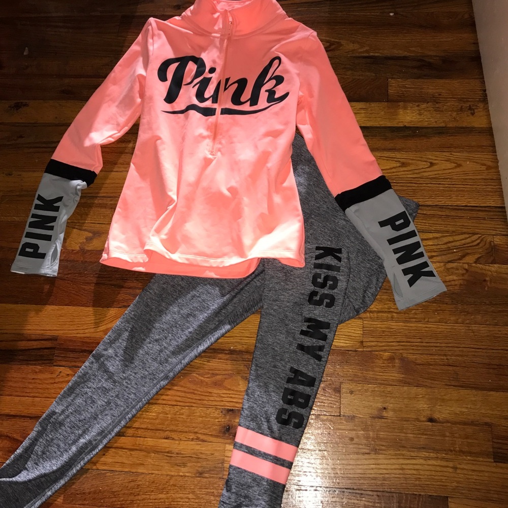 PINK leggings pullover