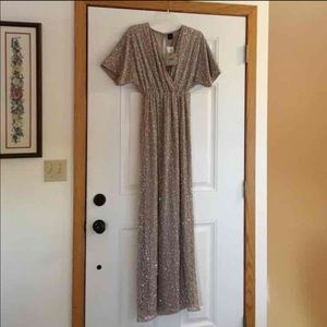 Asos Maxi sequin dress