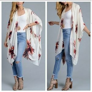 🎉🎉HP🎉🎉 🌸 Garden Party KIMONO- CLOSING SHOP!