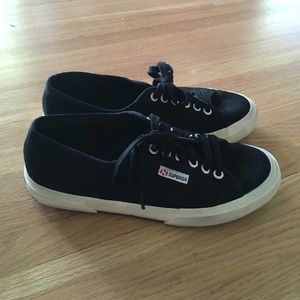 Women's Superga Sneakers - Black