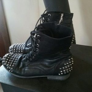 Steve Madden studded boots