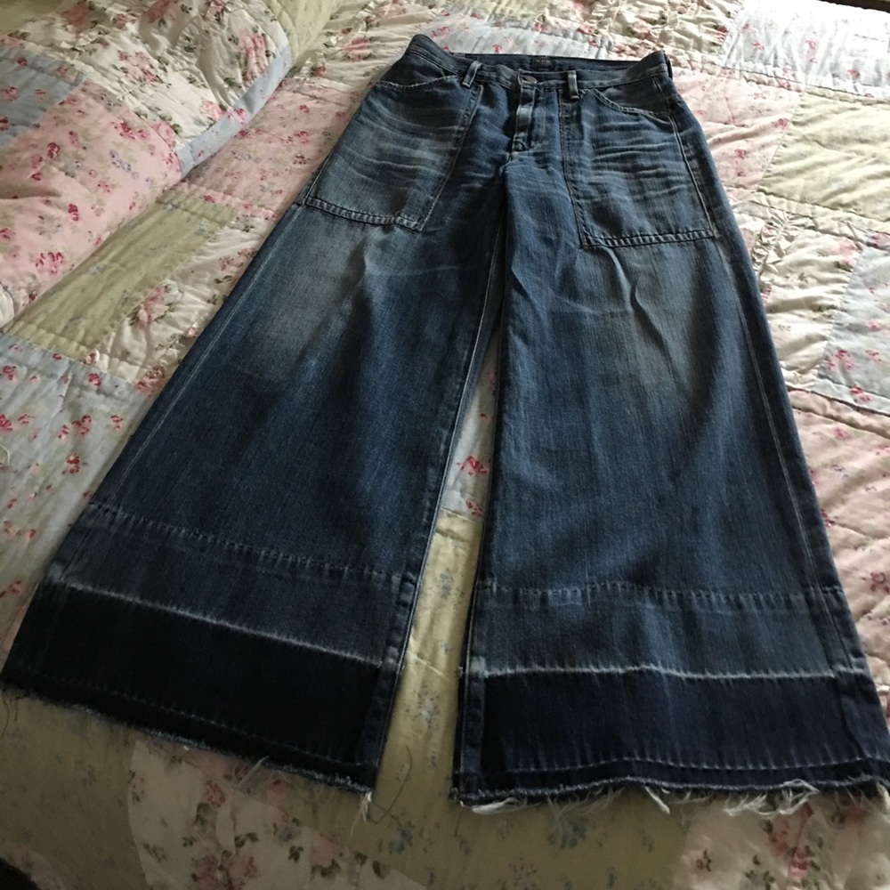 Citizens of Humanity flared cropped jeans