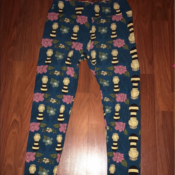 Bee and flower Os leggings! - Picture 1 of 1