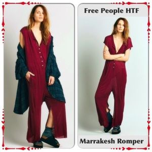 Free People Marrakech Beach drop crotch jumpsuit