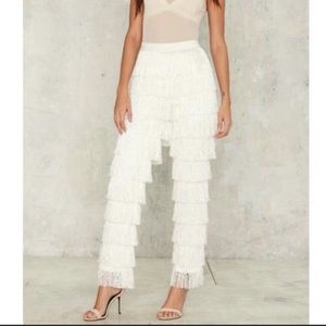 Nasty Gal fringe pants