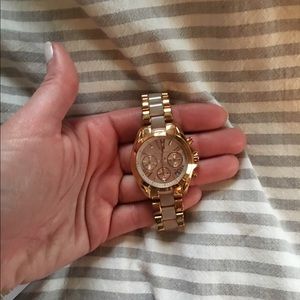 Michael Kors Rose Gold Bradshaw Watch