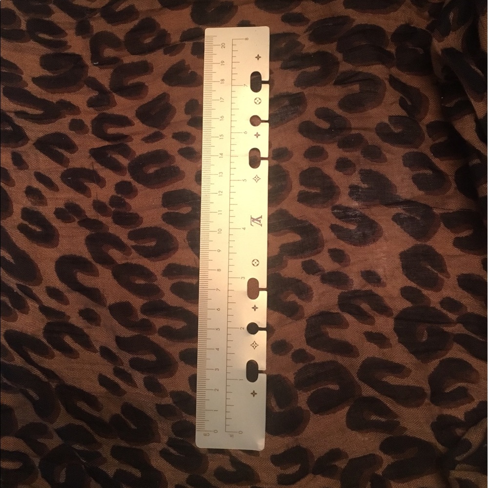 Authentic Louis Vuitton Agenda Ruler GM Large