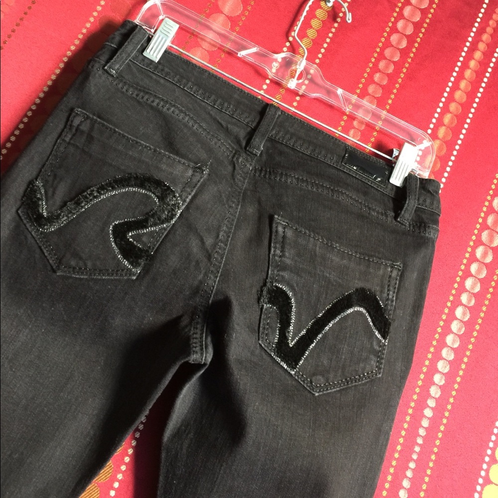 Rivet de cru jeans