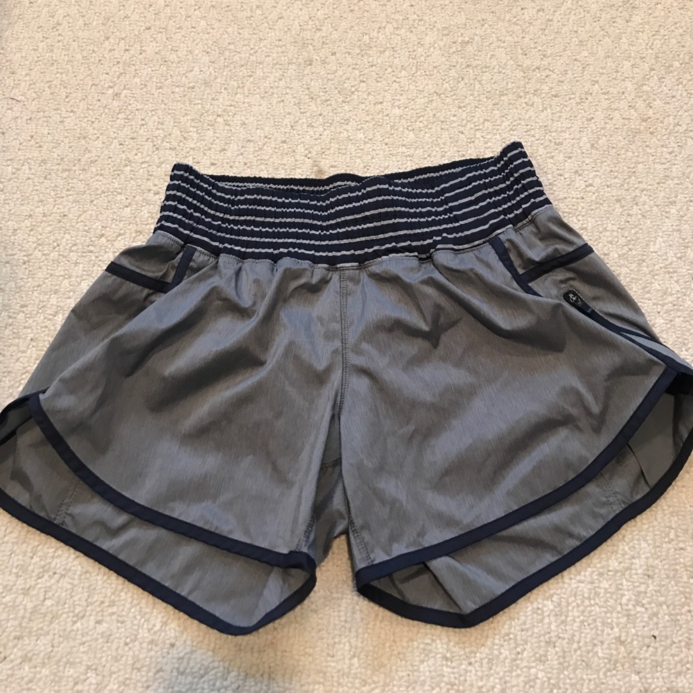 Grey lululemon shorts