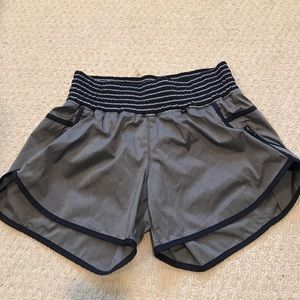 Grey lululemon shorts