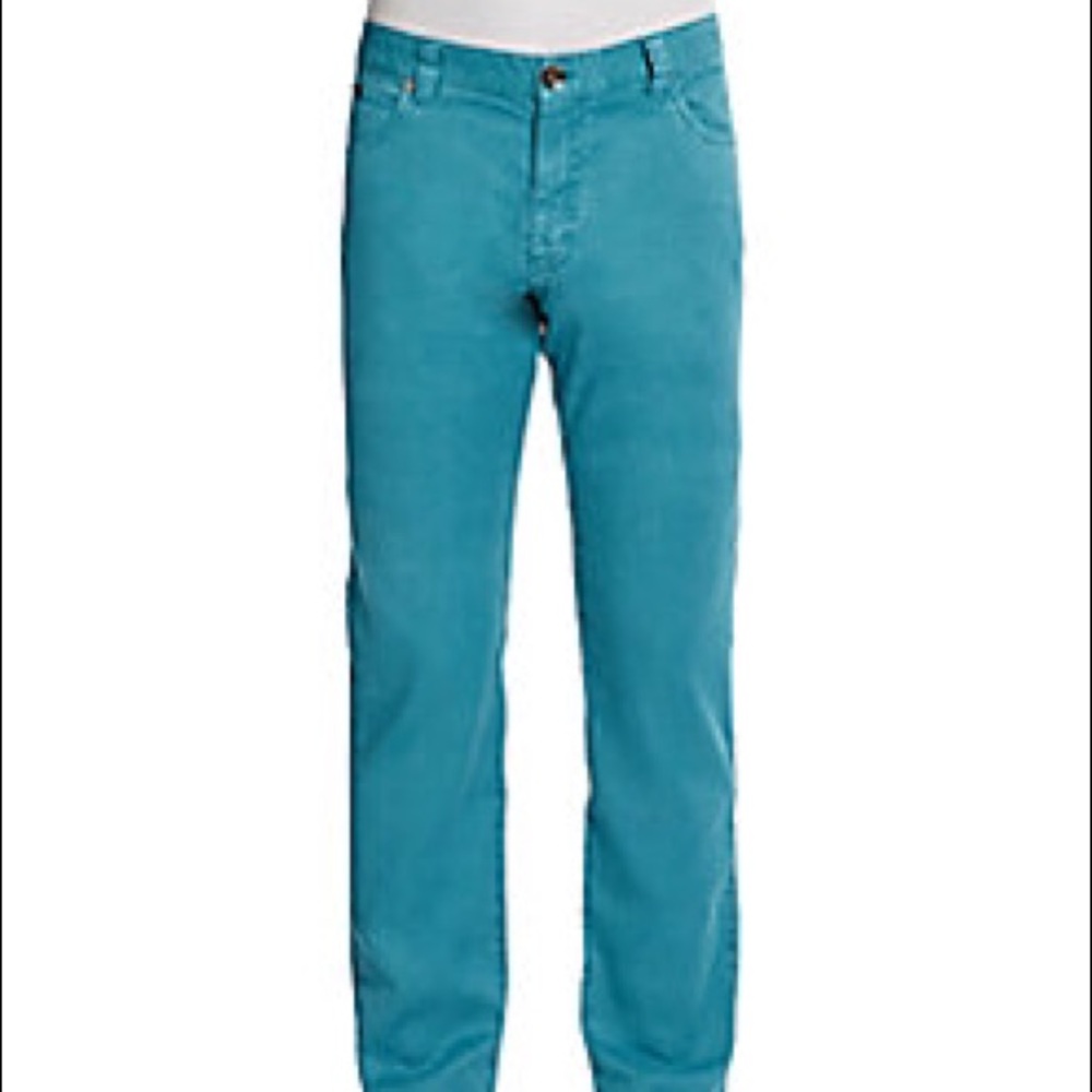 Armani Collezioni Cotton blend pants