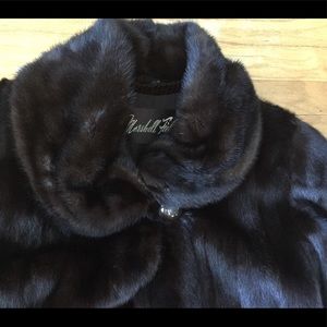 Lovely Full Length Mahogany Mink Fur Size 8/10