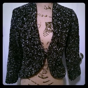 Short sweater jacket