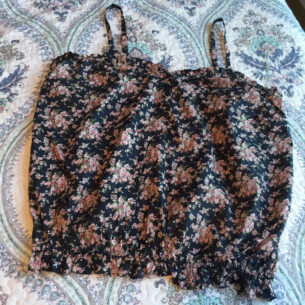NWOT Sz. 3X Pure Energy Floral Tank