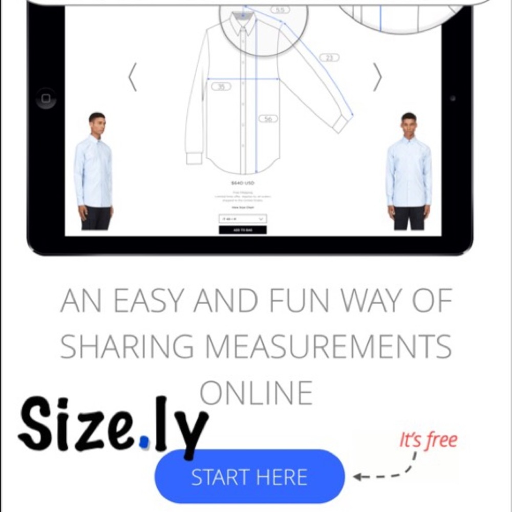 SIZE.LY  Clothes Size Templates  FREE