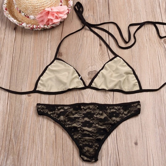 Bikini 👙 black wrap around - Picture 2 of 3