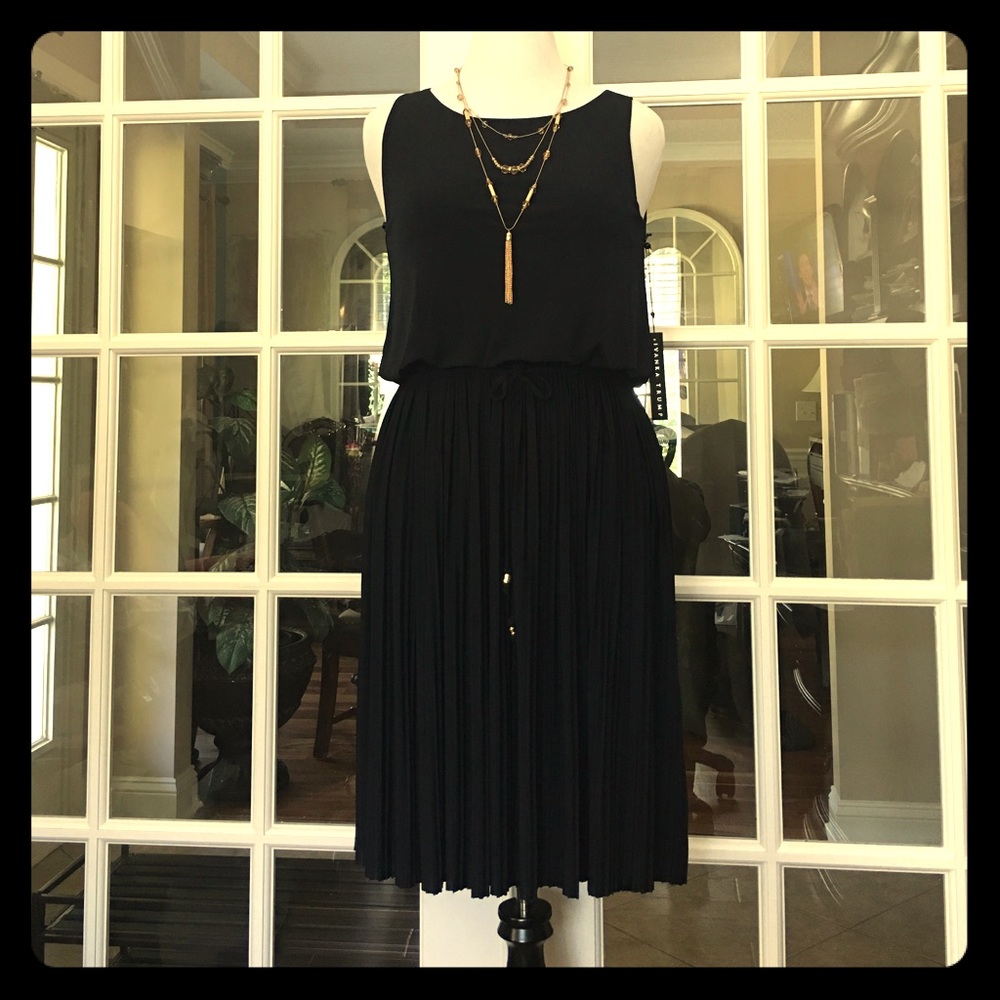 Ivanka Trump Navy Blue Dress
