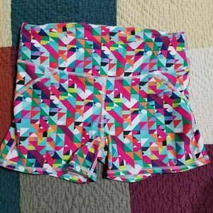 Fabletics spandex running shorts