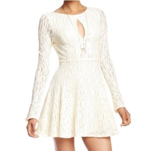 SALE!!!! Free People white lace dress, size small