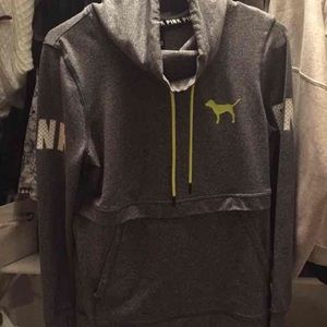 PINK Ultimate Gray Sweatshirt