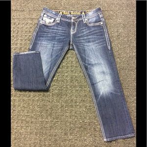 Rock Revival Nancy Easy Crop Jean