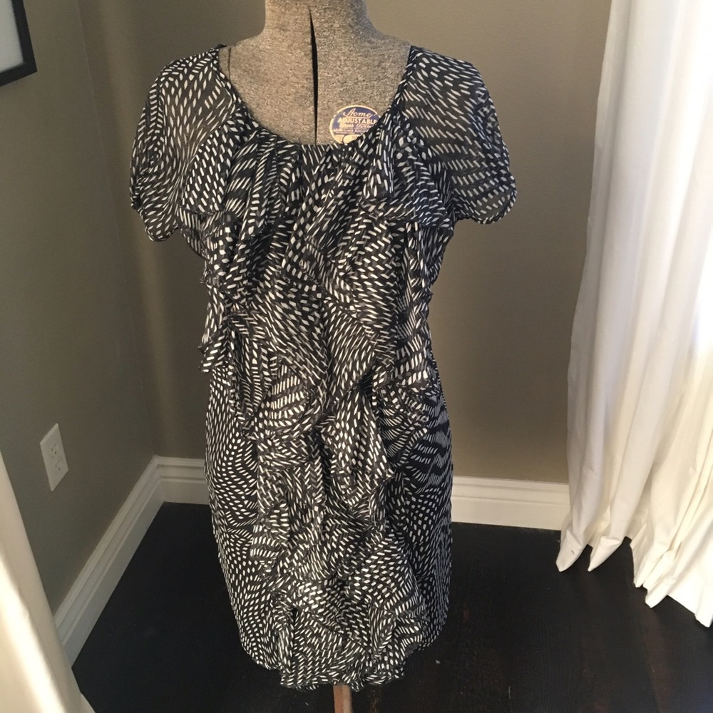 Minuet ruffle dress.