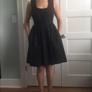 Black cocktail dress
