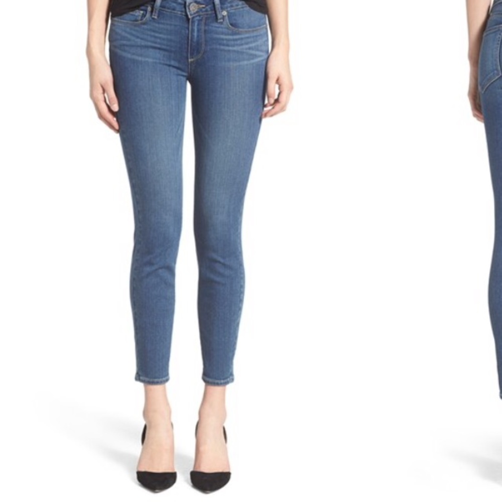PAIGE Verdugo Crop Jeans, size 28, only worn once!
