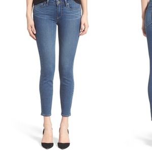 PAIGE Verdugo Crop Jeans, size 28, only worn once!