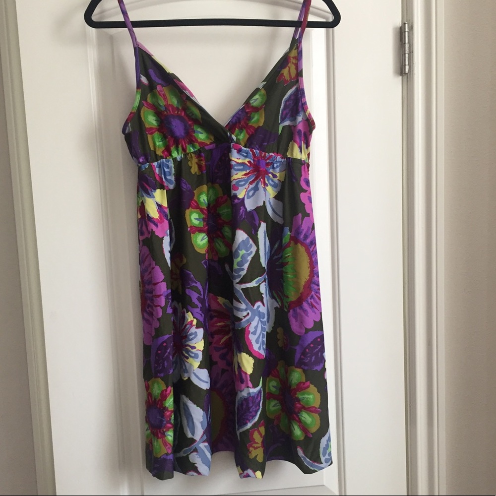 Lucky Brand Bathing Suit Dress - Floral Print