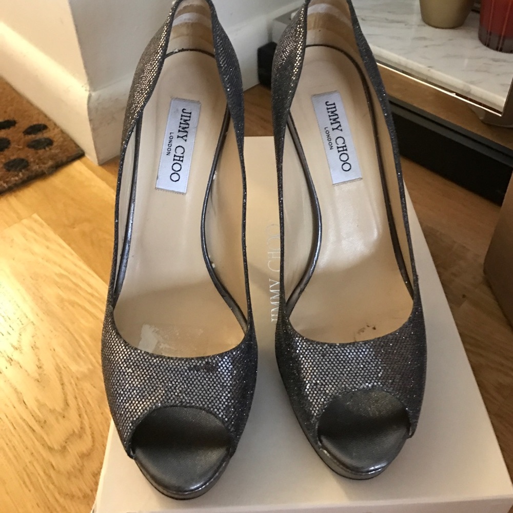 Jimmy Chop platform heels