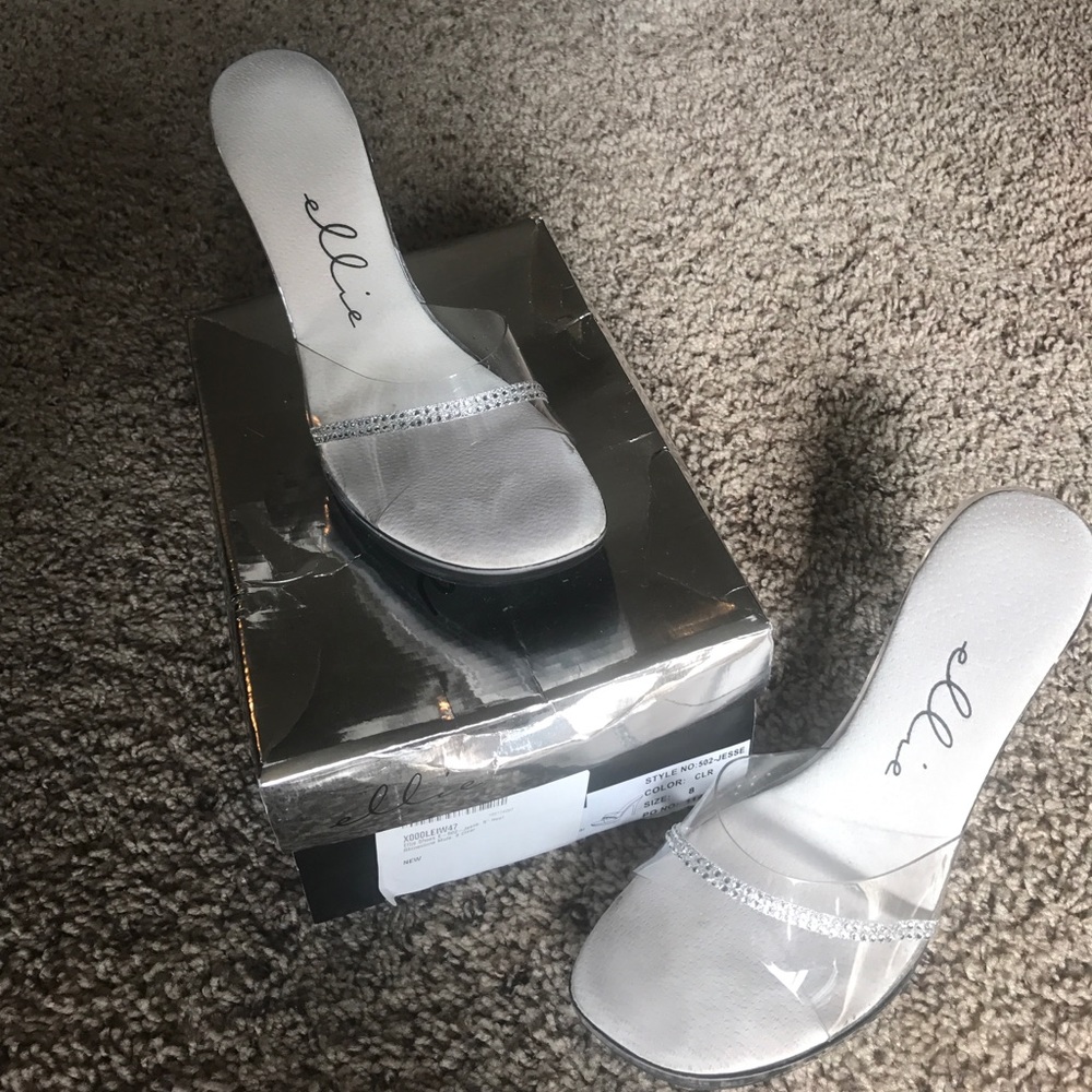 Ellie Clear Competition Heel