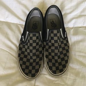 Checkered vans