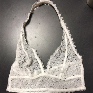 White Gap bralette