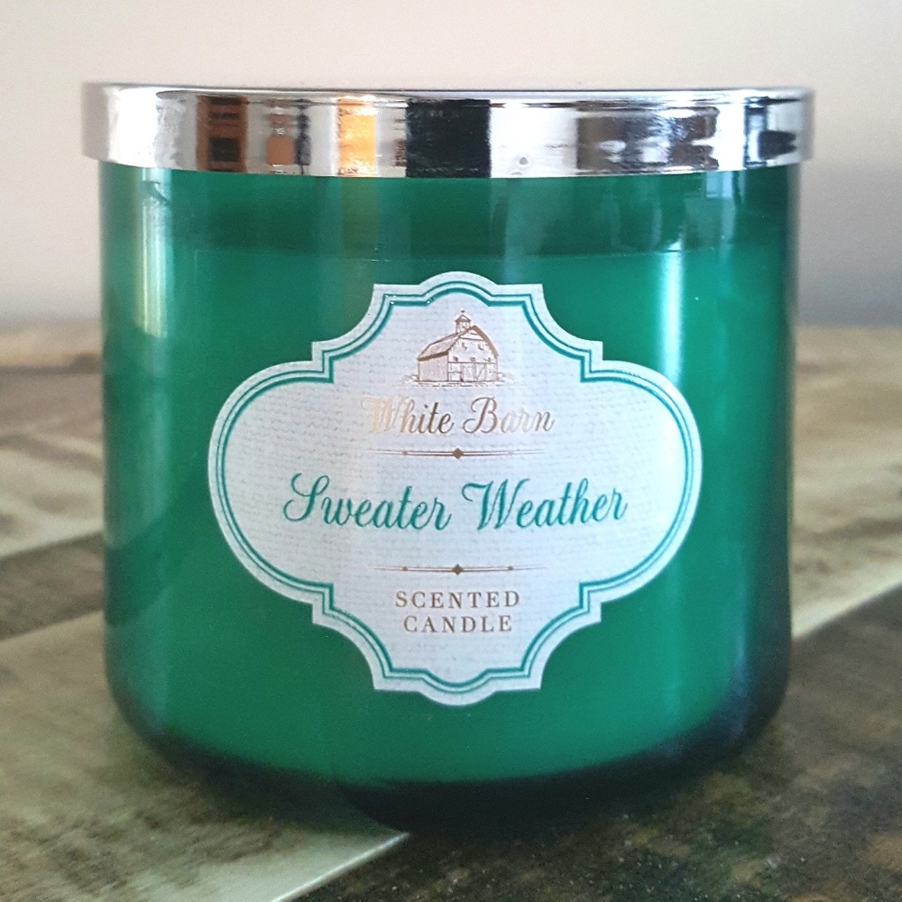 Bath & Body Works SWEATER WEATHER 3 Wick