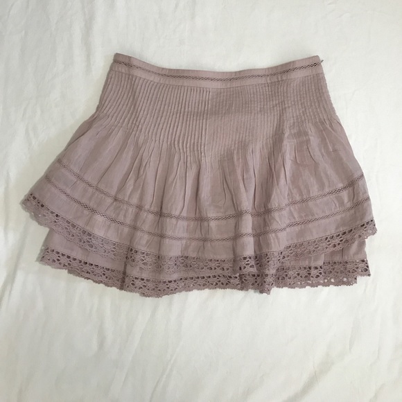 Free People Dresses & Skirts - Free People pink mini skirt