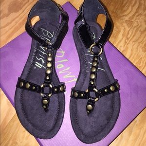 Blowfish sandals.