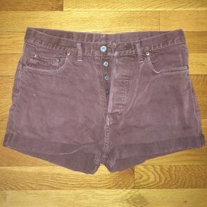 Vintage Levi's High Waisted Shorts