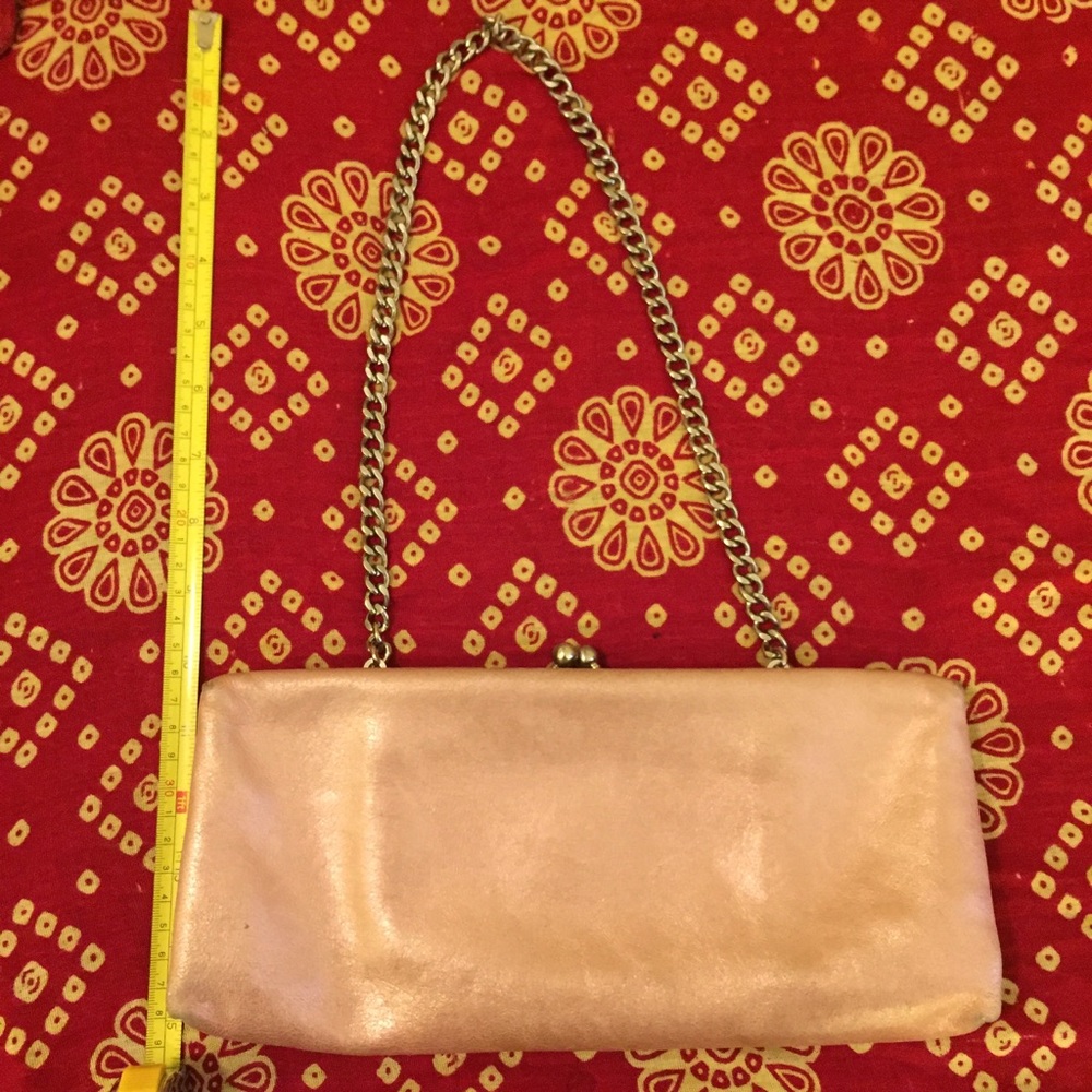 Hobo Inc pink leather clutch 👛